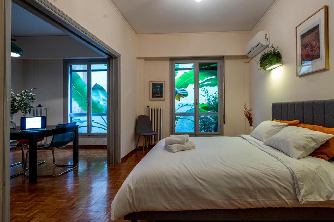 Tranquility Downtown Athens Apartment ภายนอก รูปภาพ